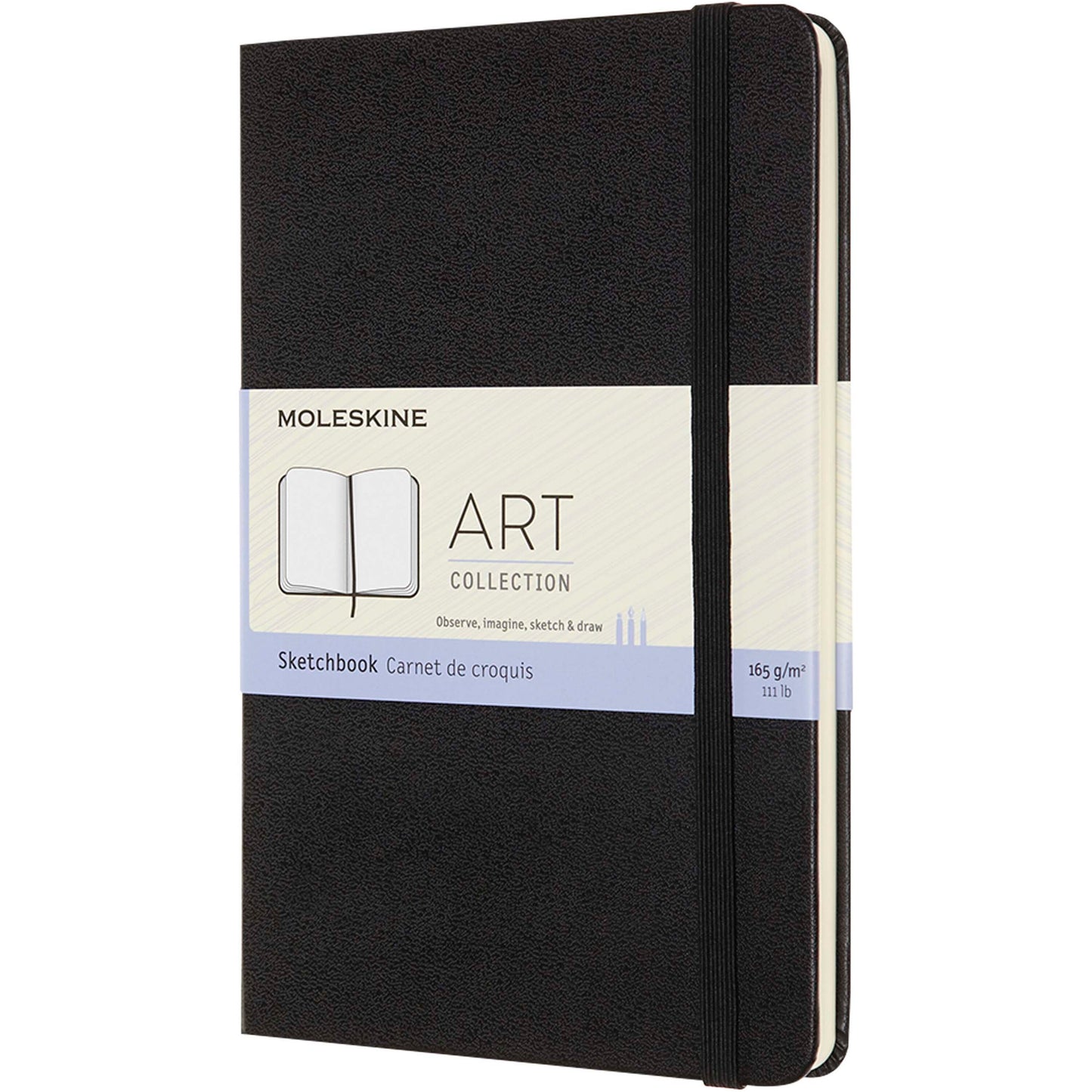 Moleskine medium skissbok för konst