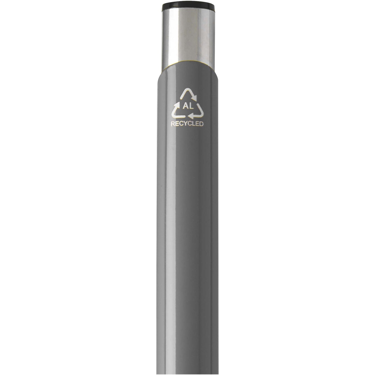 Moneta kulspetspenna av återvunnen aluminium (blått bläck)