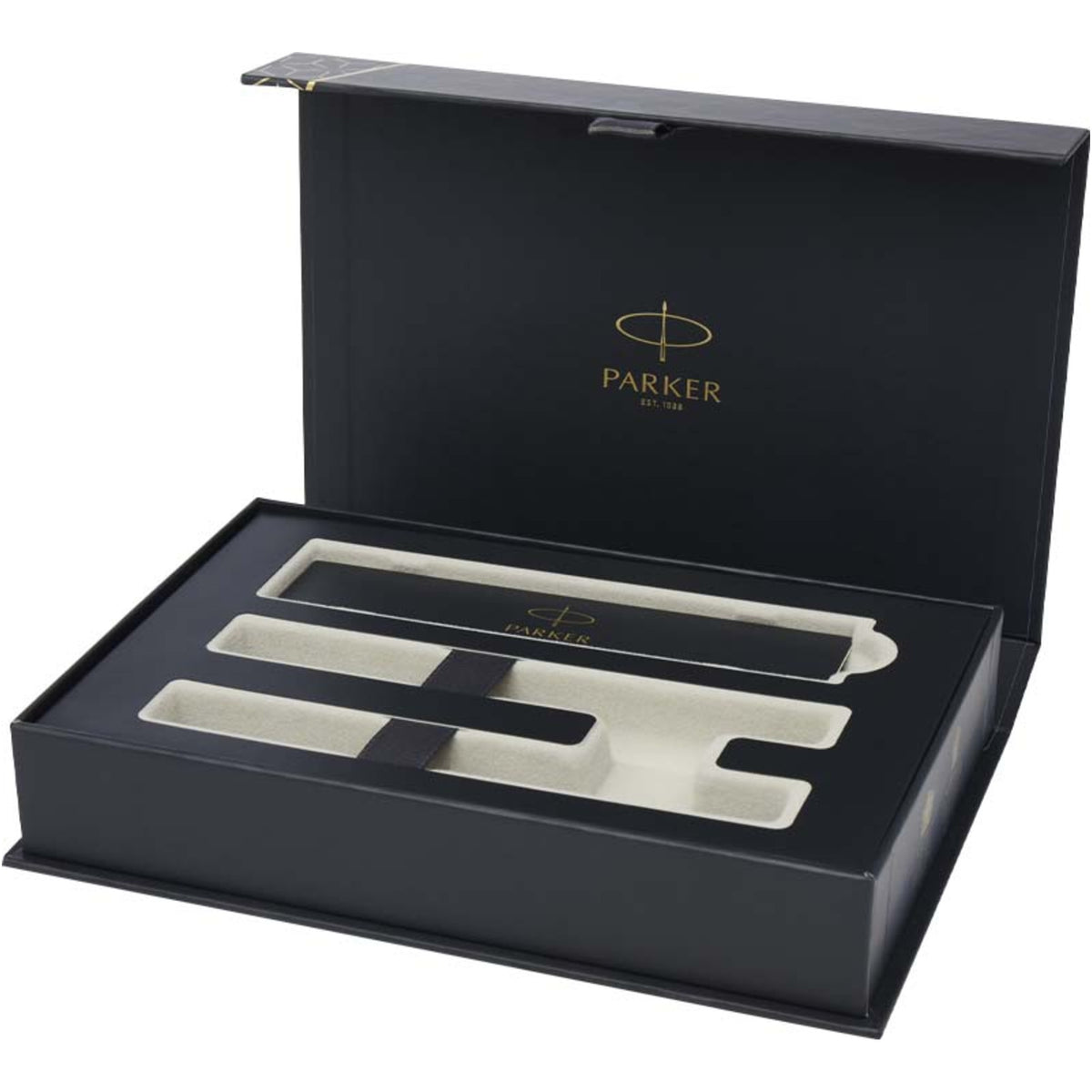 Parker IM Essentials-set med rollerball- och kulspetspenna - svart