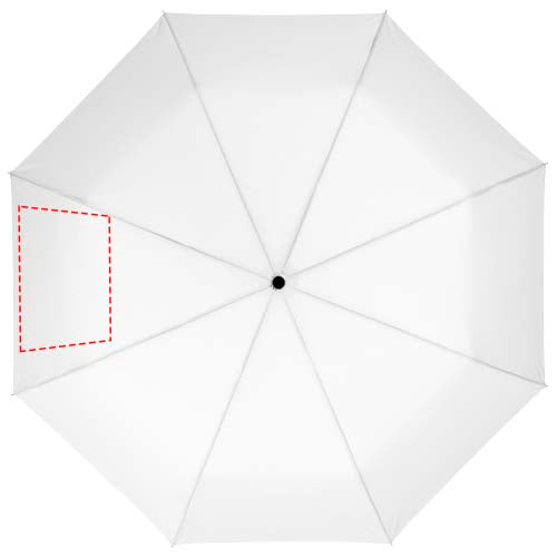 Wali 21" hopfällbart automatiskt paraply