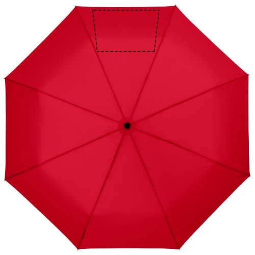 Wali 21" hopfällbart automatiskt paraply