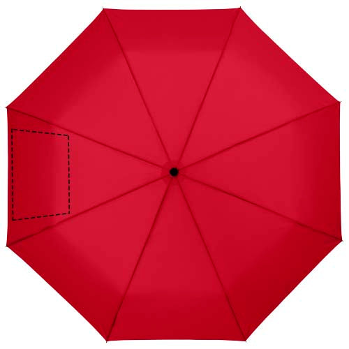 Wali 21" hopfällbart automatiskt paraply