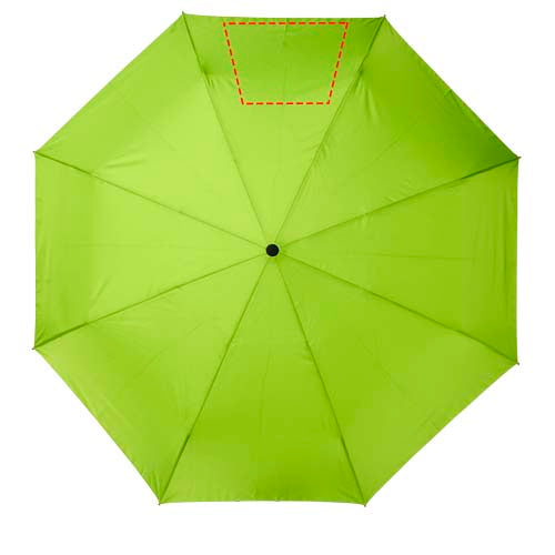 Bo 21" hopfällbart automatiskt paraply i återvunnen PET
