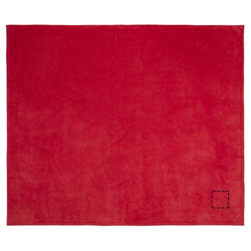 Bay extra mjuk filt i korallfleece