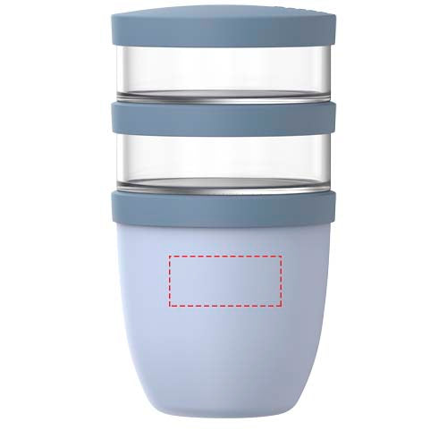 Mepal Ellipse tredelad 500 ml + 2 x 200 ml isolerad matlåda