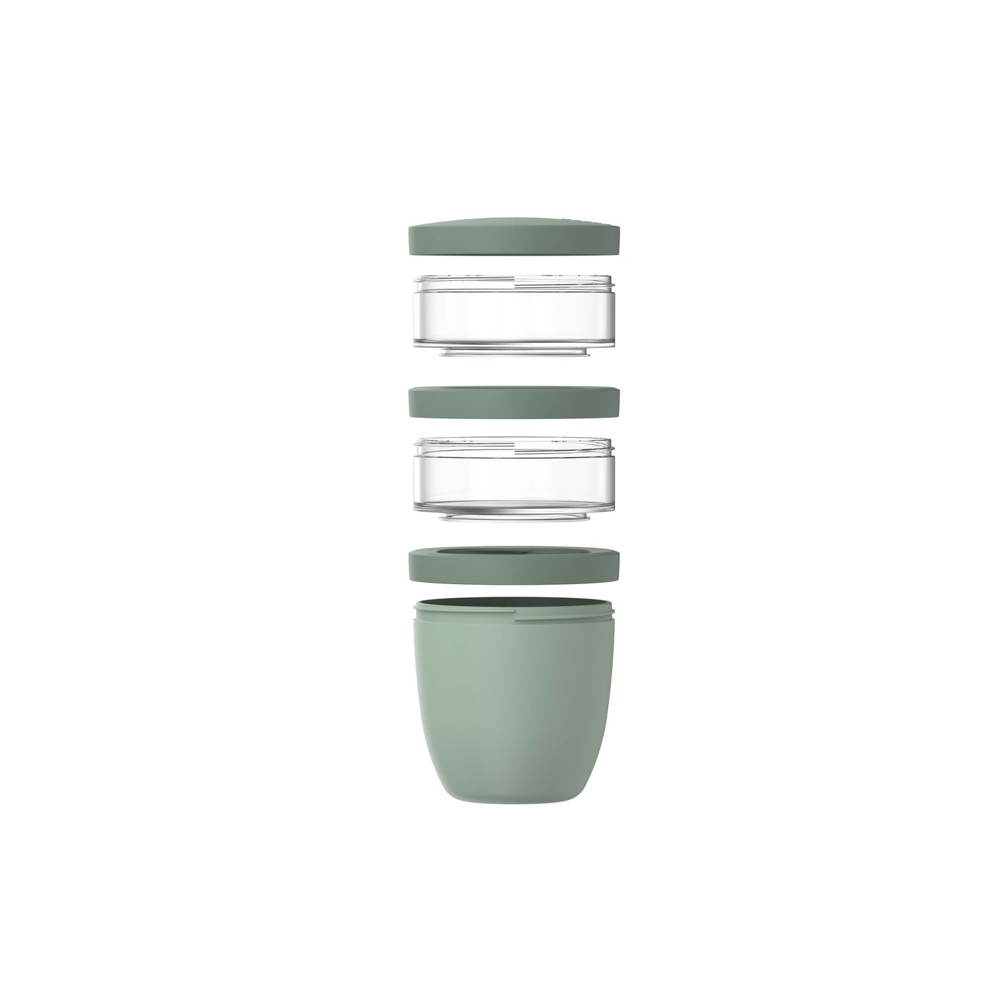 Mepal Ellipse tredelad 500 ml + 2 x 200 ml isolerad matlåda