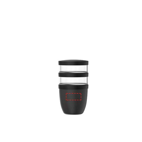 Mepal Ellipse tredelad 500 ml + 2 x 200 ml isolerad matlåda