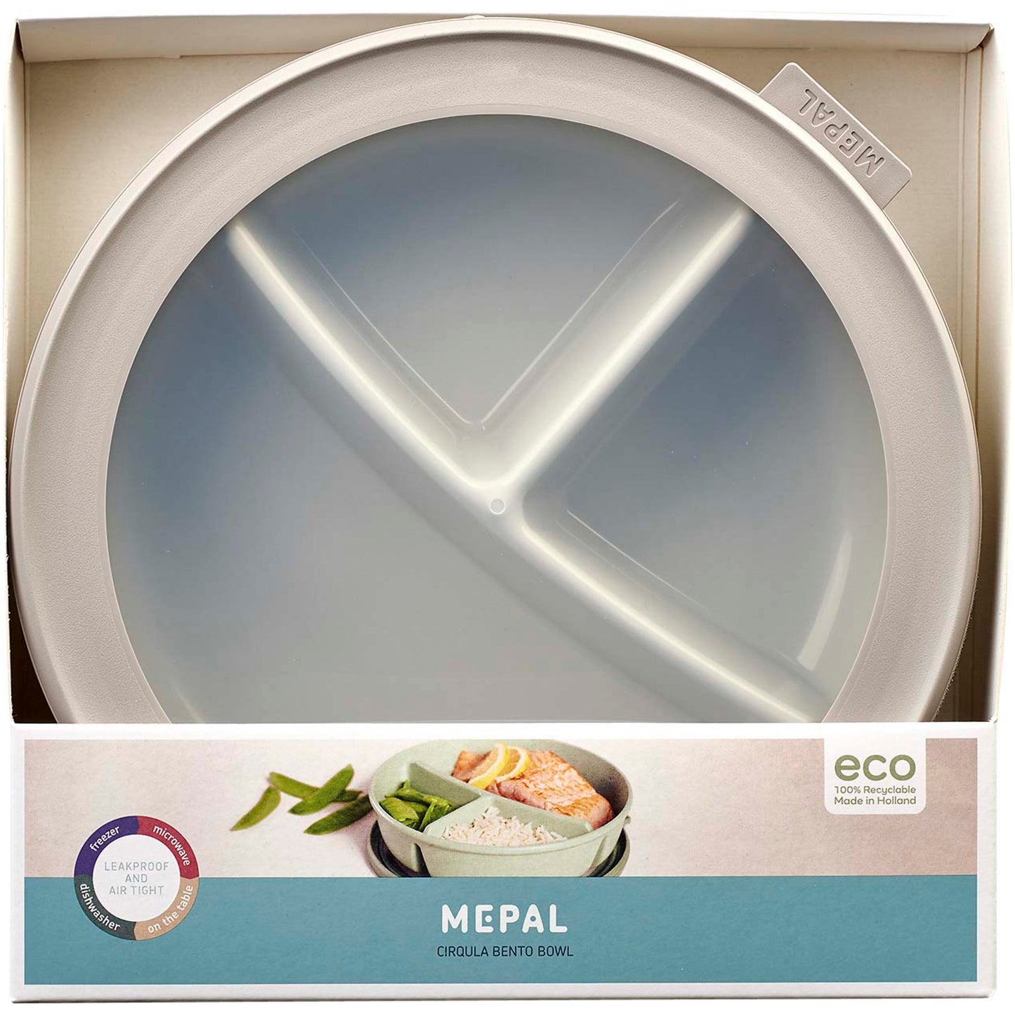 Mepal Cirqula Bento-skål (250+250+500 ml)