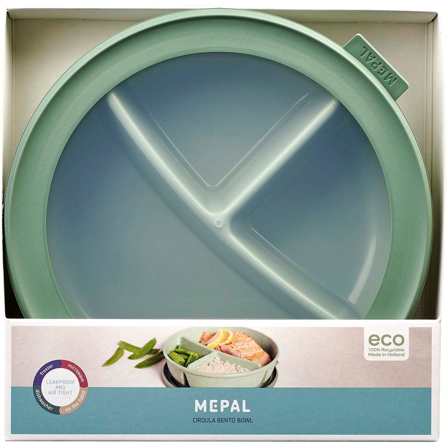 Mepal Cirqula Bento-skål (250+250+500 ml)