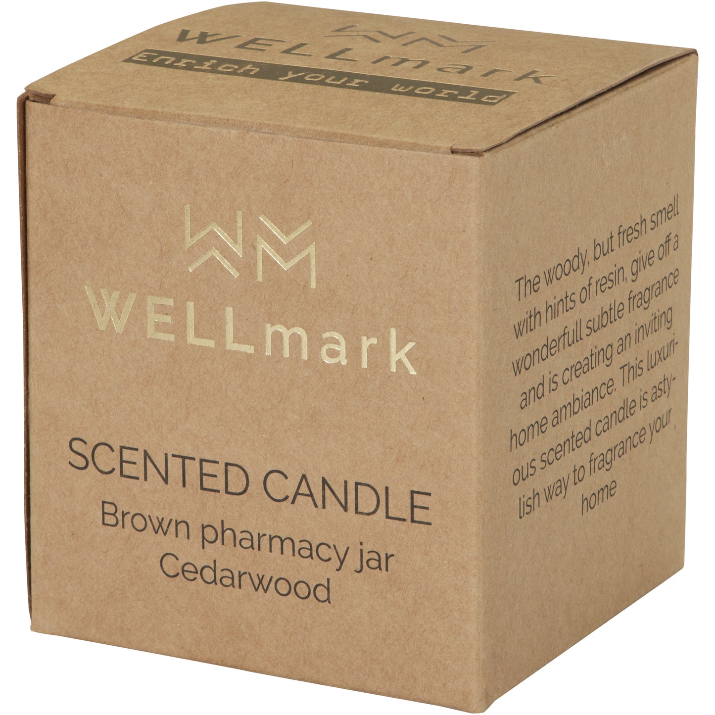 Wellmark Let 's Get Cozy 650 g doftljus – cederträdoft