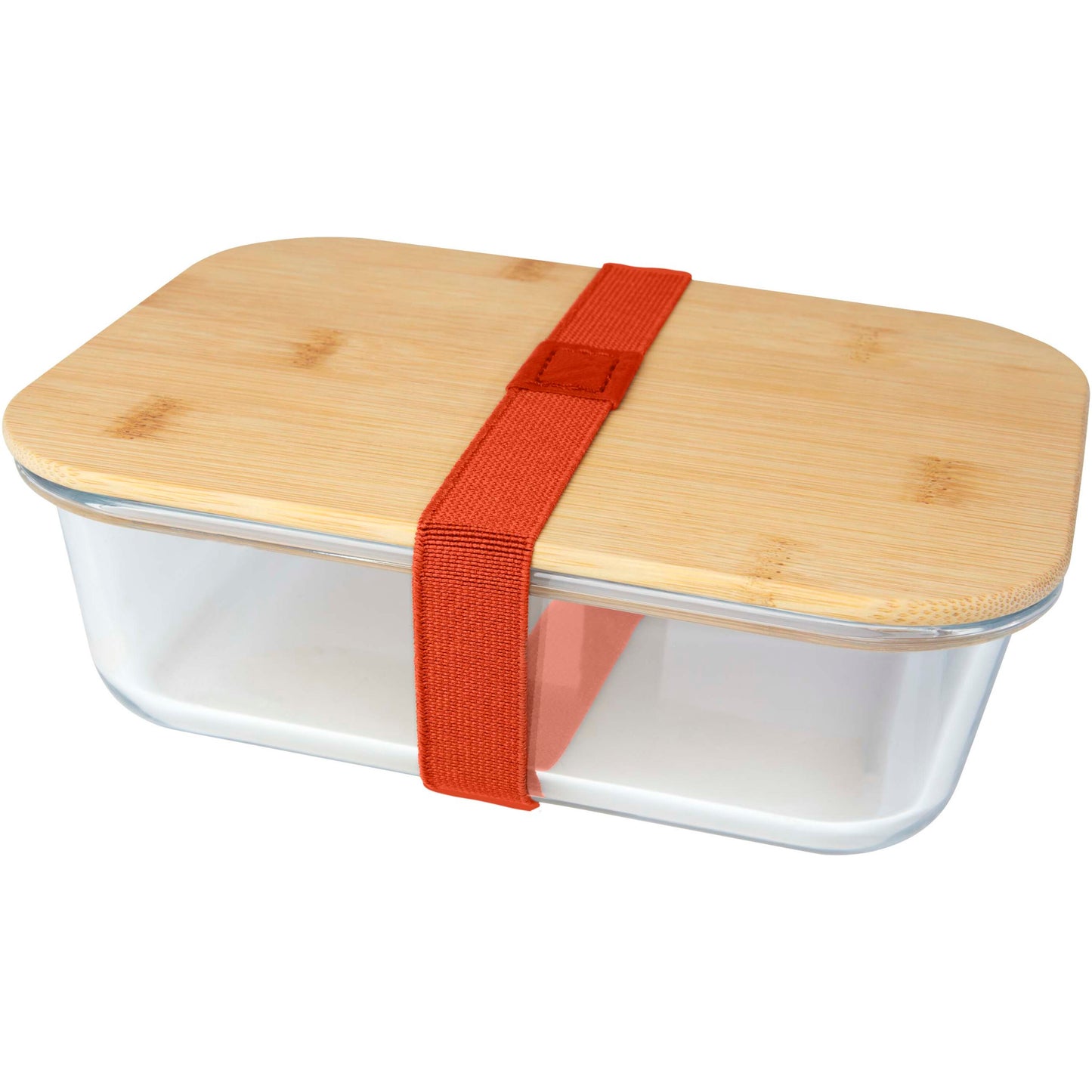 Roby 1000 ml lunchlåda i glas med bambulock