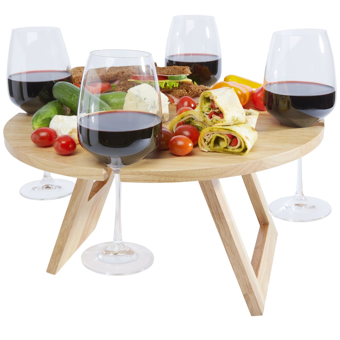 Soll vikbart picknickbord