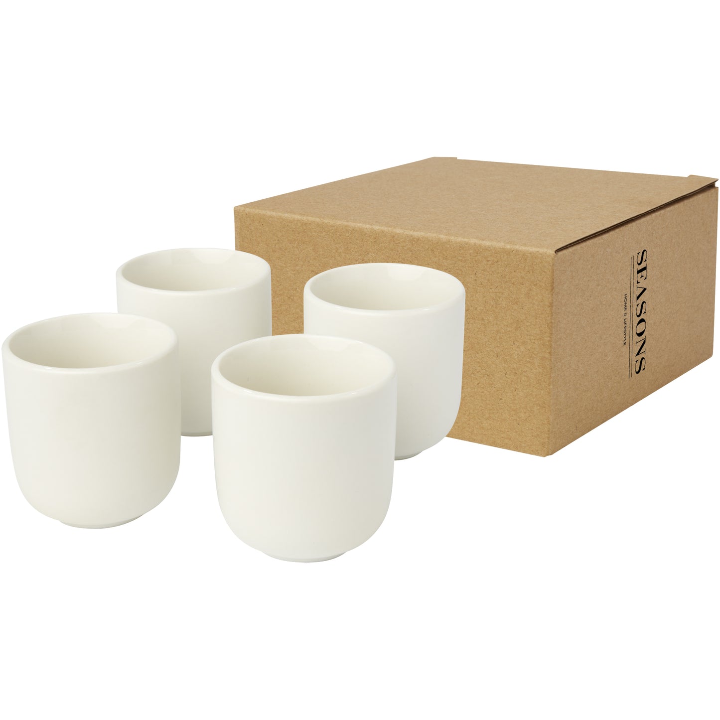 Male fyra stycken 90 ml espressokopp