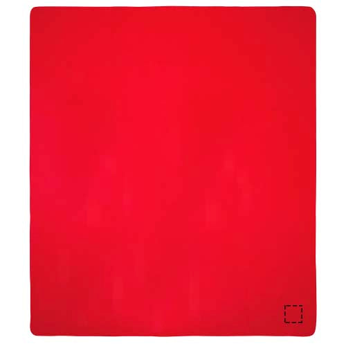 Huggy fleecefilt med påse 220 x 250 cm
