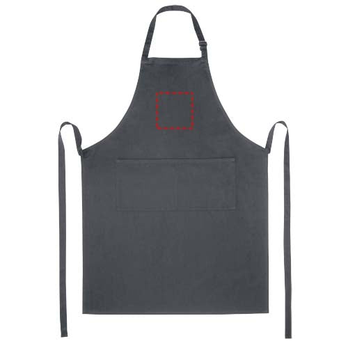 Andrea 240 g/m² förkläde med justerbar nackrem
