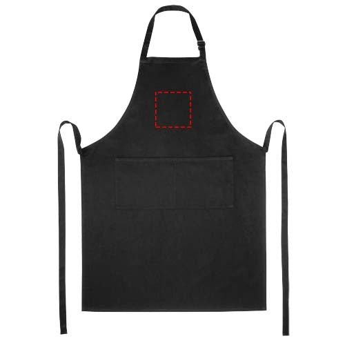 Andrea 240 g/m² förkläde med justerbar nackrem