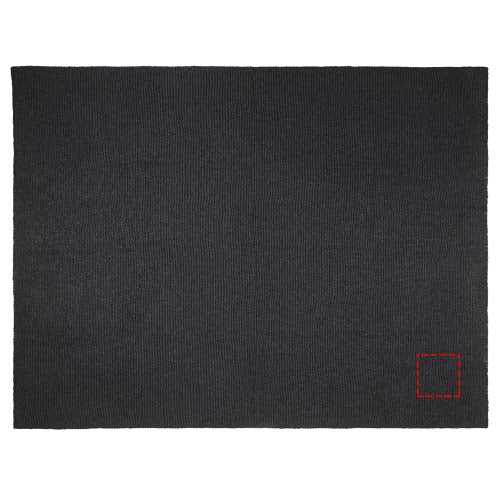 Suzy 150 x 120 cm stickad filt i GRS-polyester