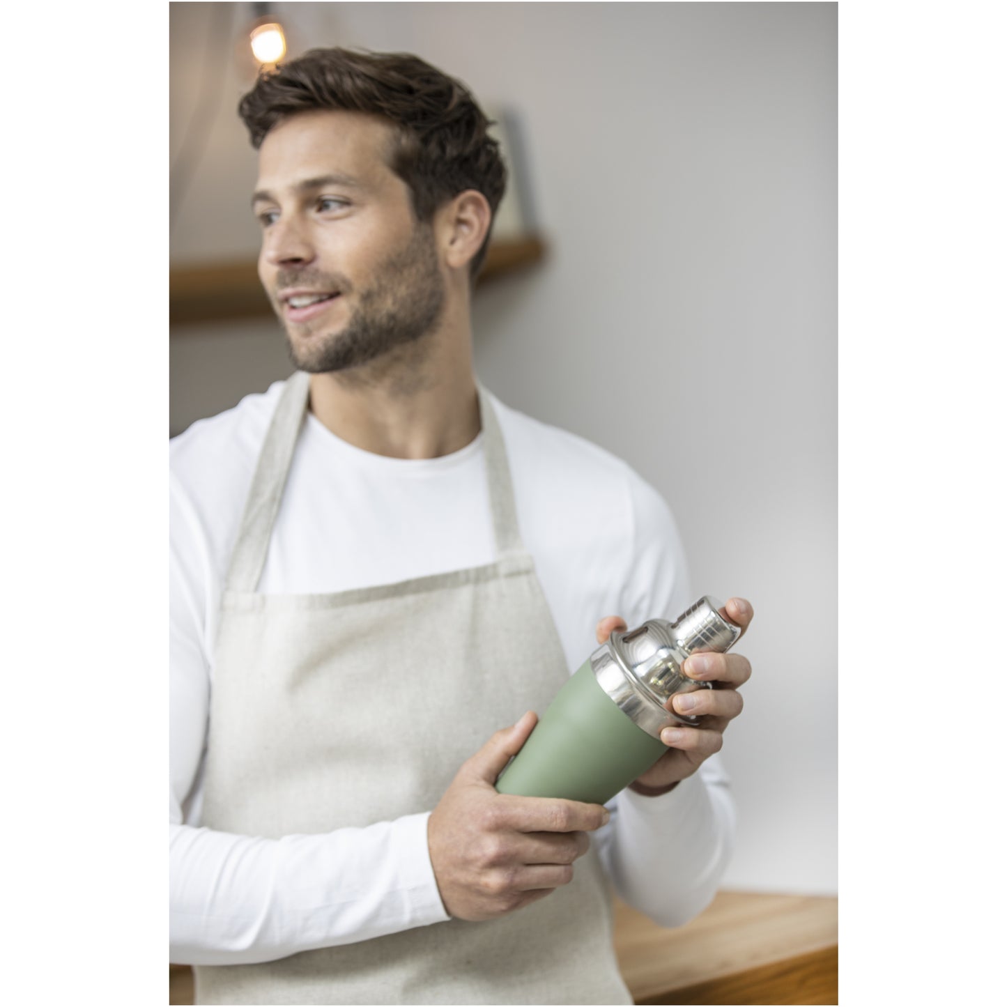 Gaudie cocktailshaker i återvunnet rostfritt stål