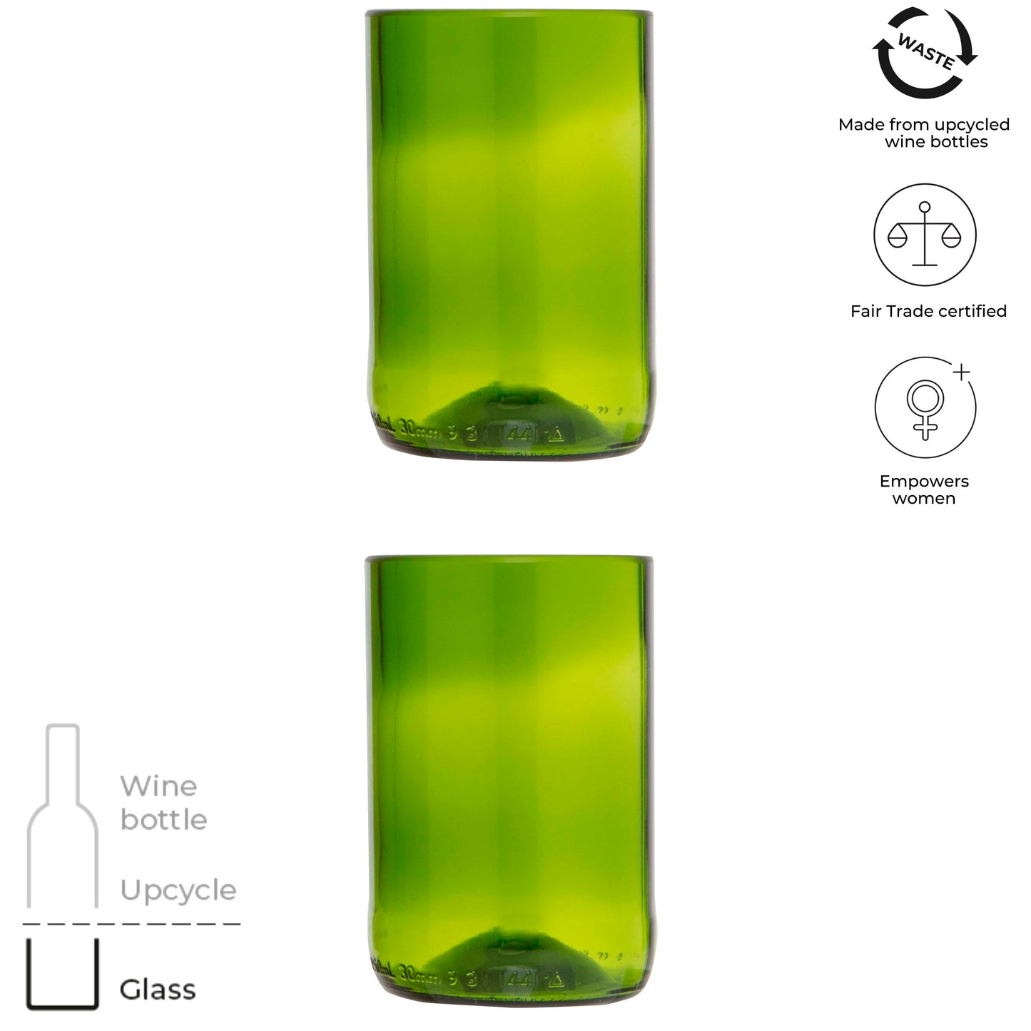Originalhome 280 ml glasuppsättning