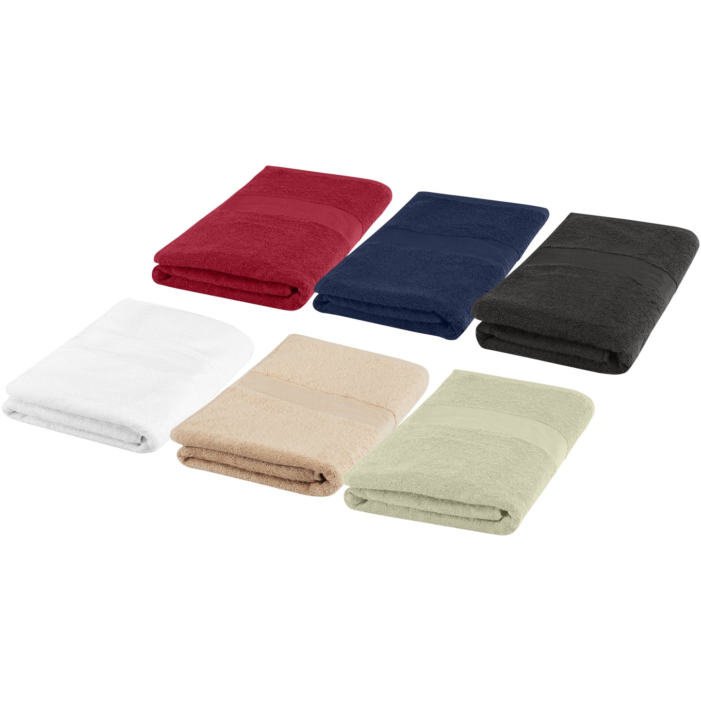Charlotte handduk av 450 g/m² bomull, 50 x 100 cm
