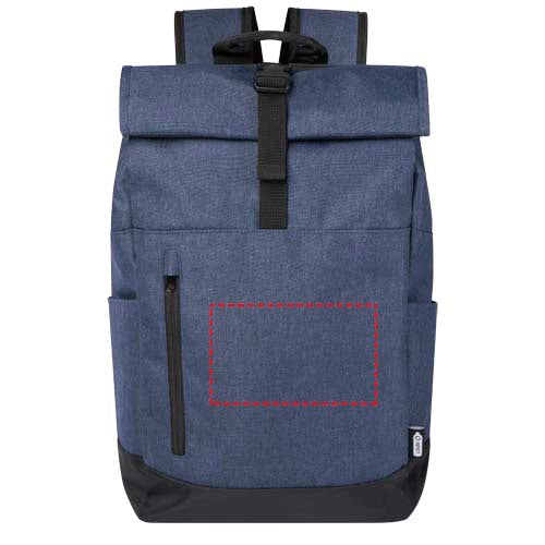 Libra 15,6” upprullningsbar laptopväska återvunnen GRS 12 liter