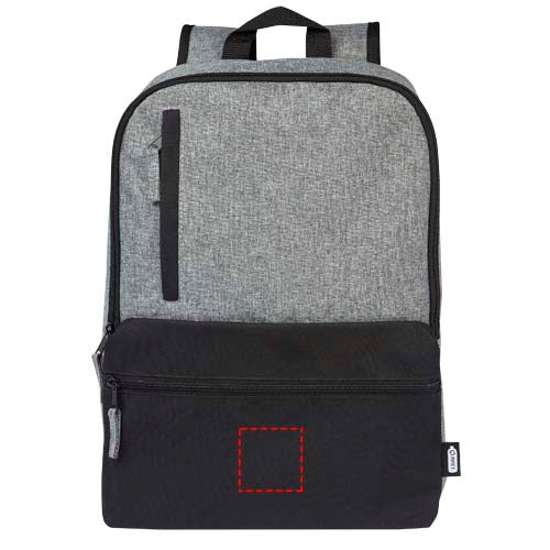 Reclaim 15" tvåfärgad laptopväska återvunnen GRS 14 liter