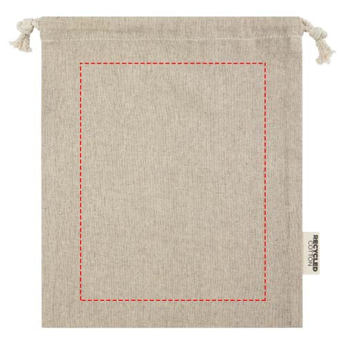 Pheebs presentpåse av 150 g/m² GRS-återvunnen bomull, medium, 1,5 l