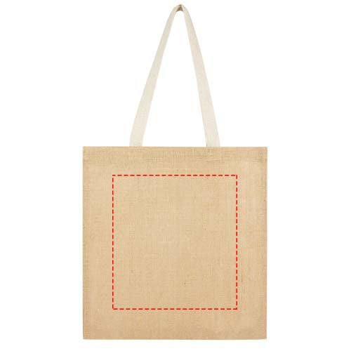 Juta tygväska av 300 g/m² jute, 7 l