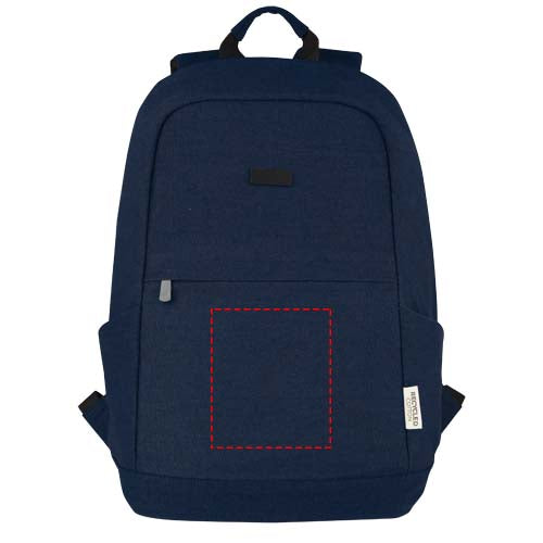 Joey stöldsäker 15,6" laptopväska av GRS-återvunnen canvas 18 liter