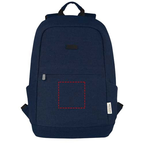 Joey stöldsäker 15,6" laptopväska av GRS-återvunnen canvas 18 liter