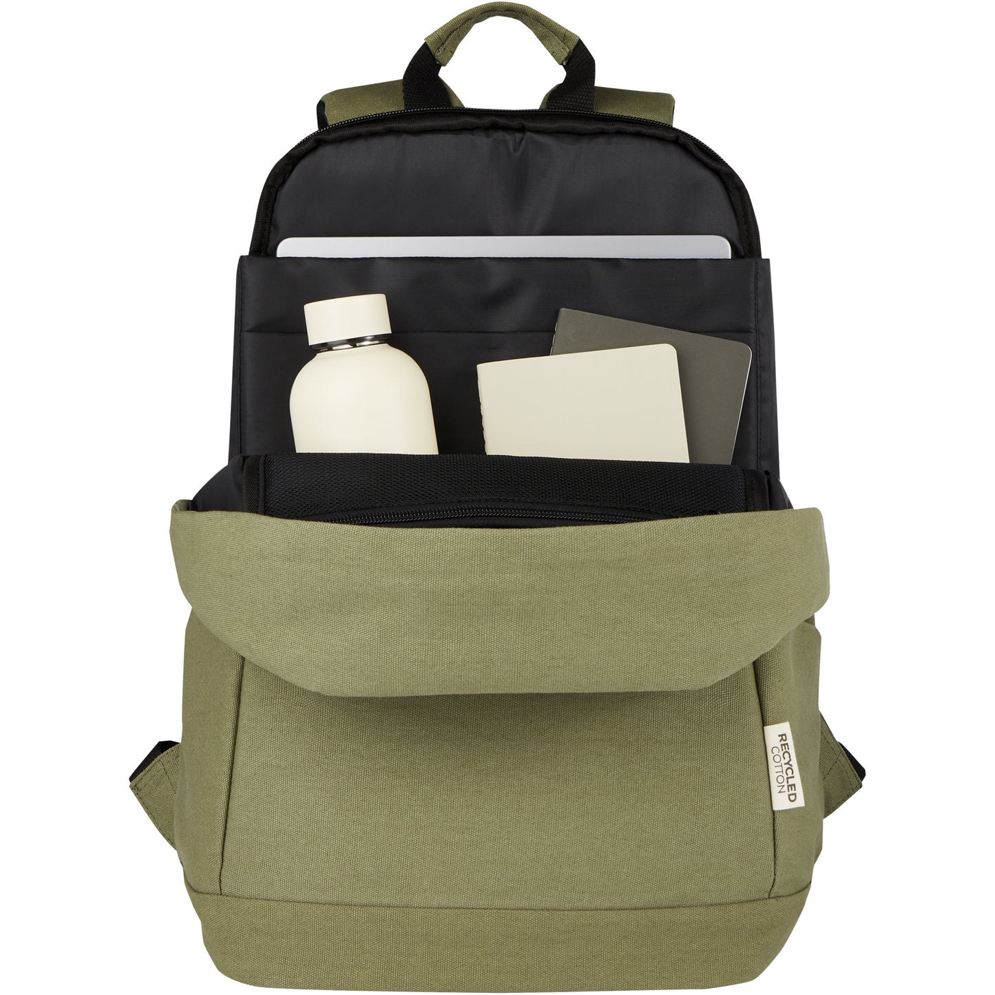 Joey stöldsäker 15,6" laptopväska av GRS-återvunnen canvas 18 liter