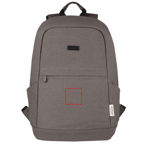 Joey stöldsäker 15,6" laptopväska av GRS-återvunnen canvas 18 liter