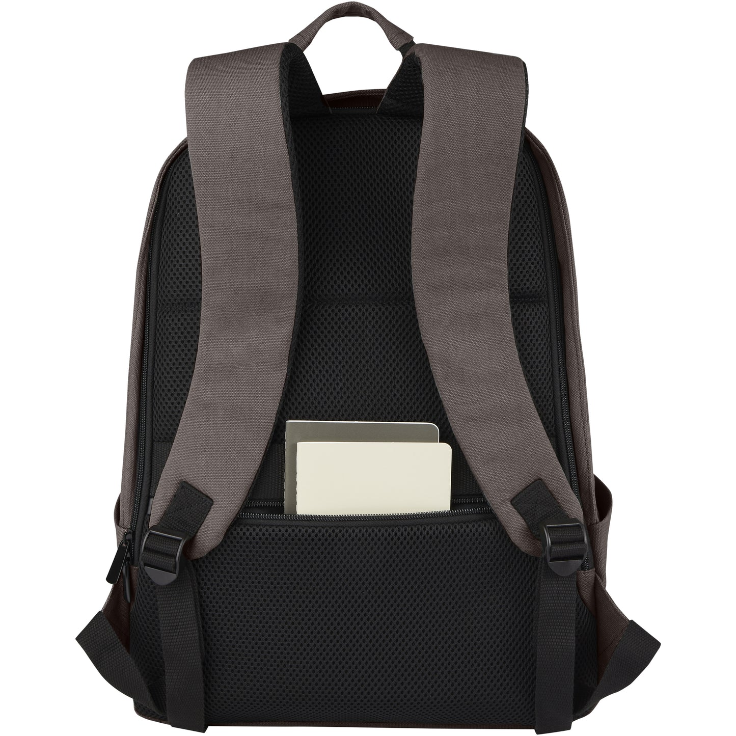 Joey stöldsäker 15,6" laptopväska av GRS-återvunnen canvas 18 liter