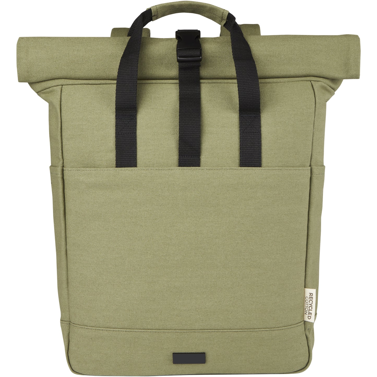 Joey 15" laptopväska med rullstängning av GRS-återvunnen canvas 15 liter