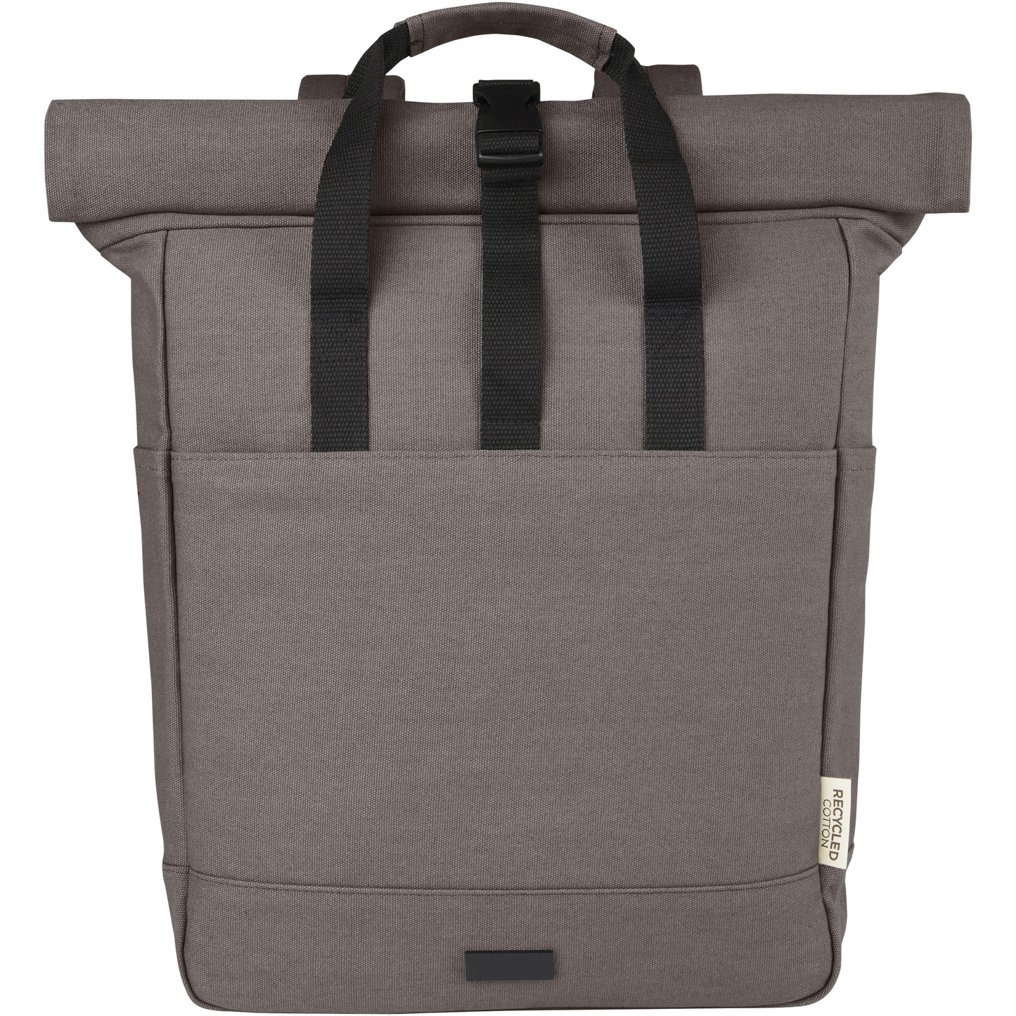 Joey 15" laptopväska med rullstängning av GRS-återvunnen canvas 15 liter