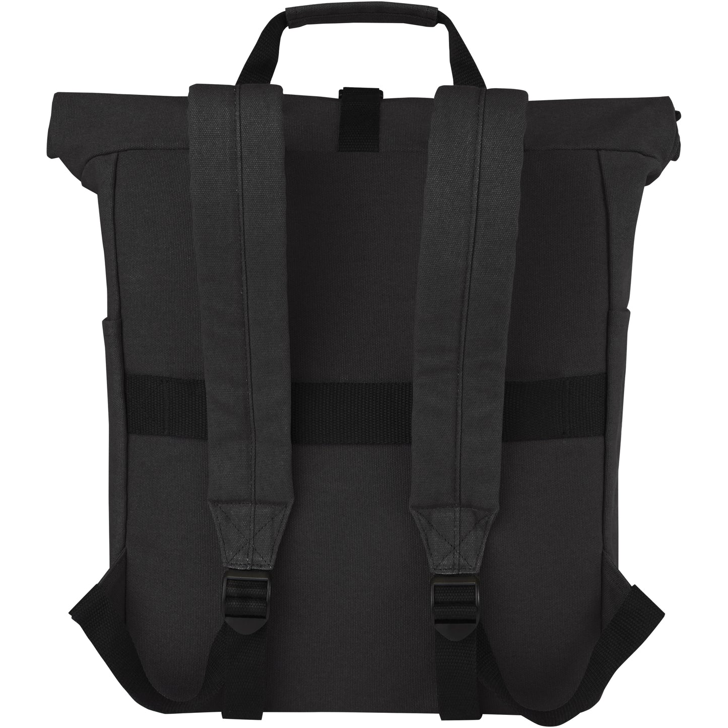 Joey 15" laptopväska med rullstängning av GRS-återvunnen canvas 15 liter