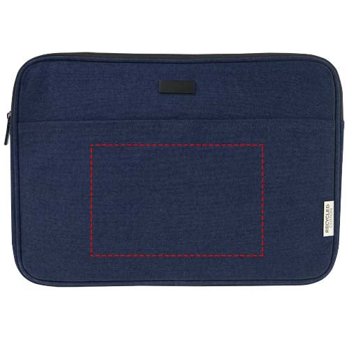 Joey 14" laptopfodral av GRS-återvunnen canvas 2 liter
