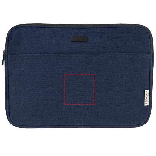 Joey 14" laptopfodral av GRS-återvunnen canvas 2 liter