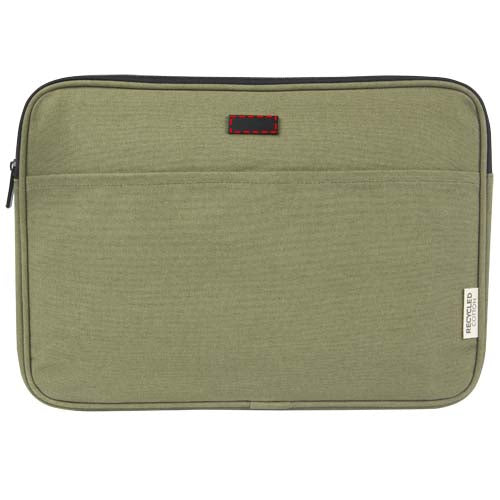 Joey 14" laptopfodral av GRS-återvunnen canvas 2 liter