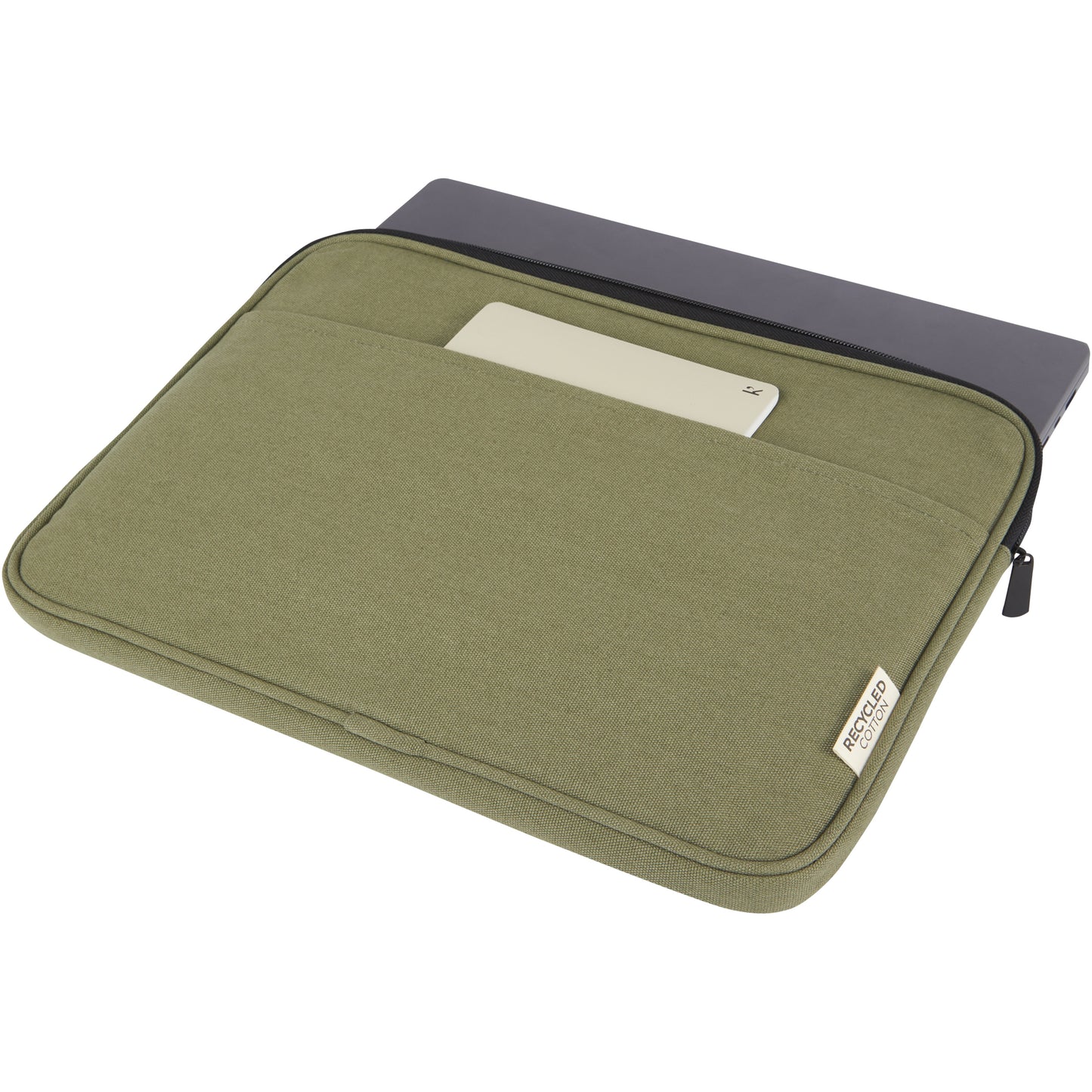 Joey 14" laptopfodral av GRS-återvunnen canvas 2 liter