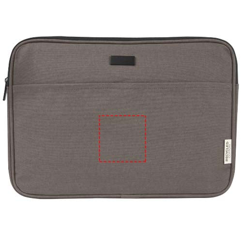 Joey 14" laptopfodral av GRS-återvunnen canvas 2 liter