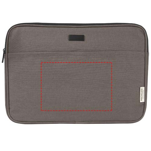 Joey 14" laptopfodral av GRS-återvunnen canvas 2 liter