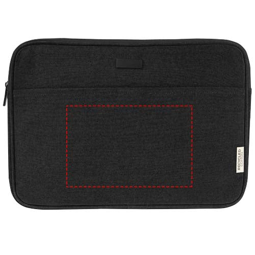 Joey 14" laptopfodral av GRS-återvunnen canvas 2 liter