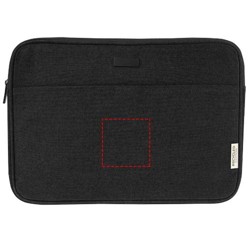 Joey 14" laptopfodral av GRS-återvunnen canvas 2 liter