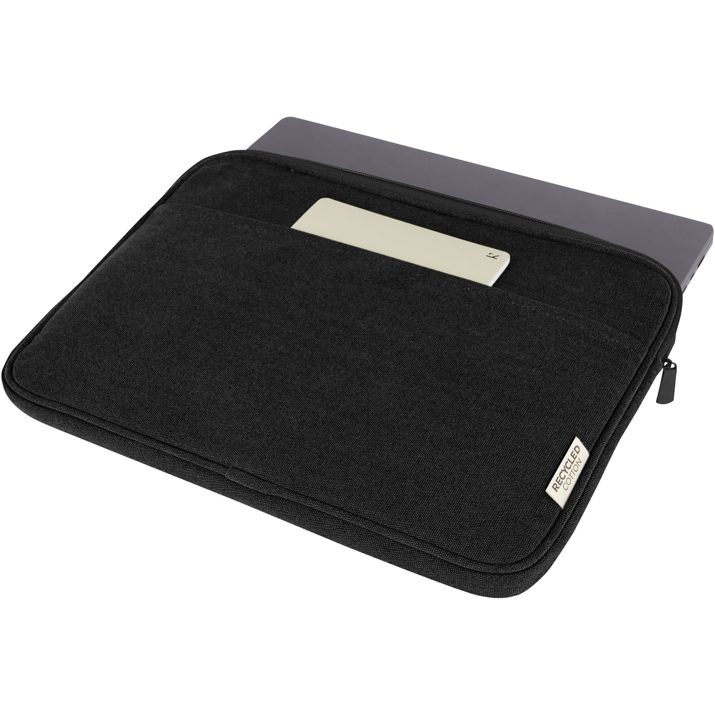 Joey 14" laptopfodral av GRS-återvunnen canvas 2 liter