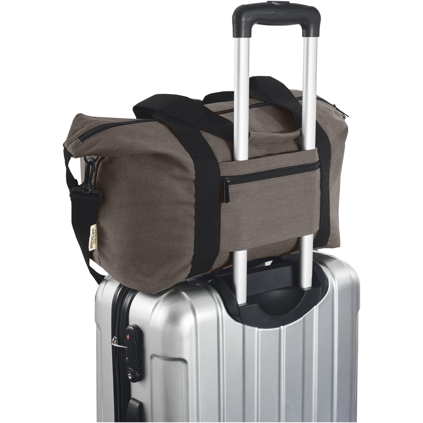 Joey sportduffelväska av GRS-återvunnen canvas 25 liter