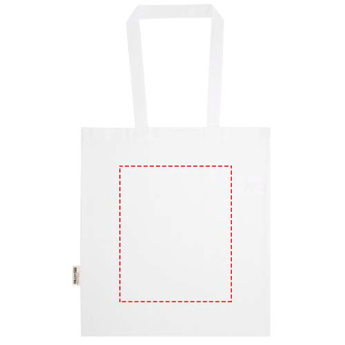 Madras Blend 140 g/m² tygväska av GRS-certifierad återvunnen bomull 7L