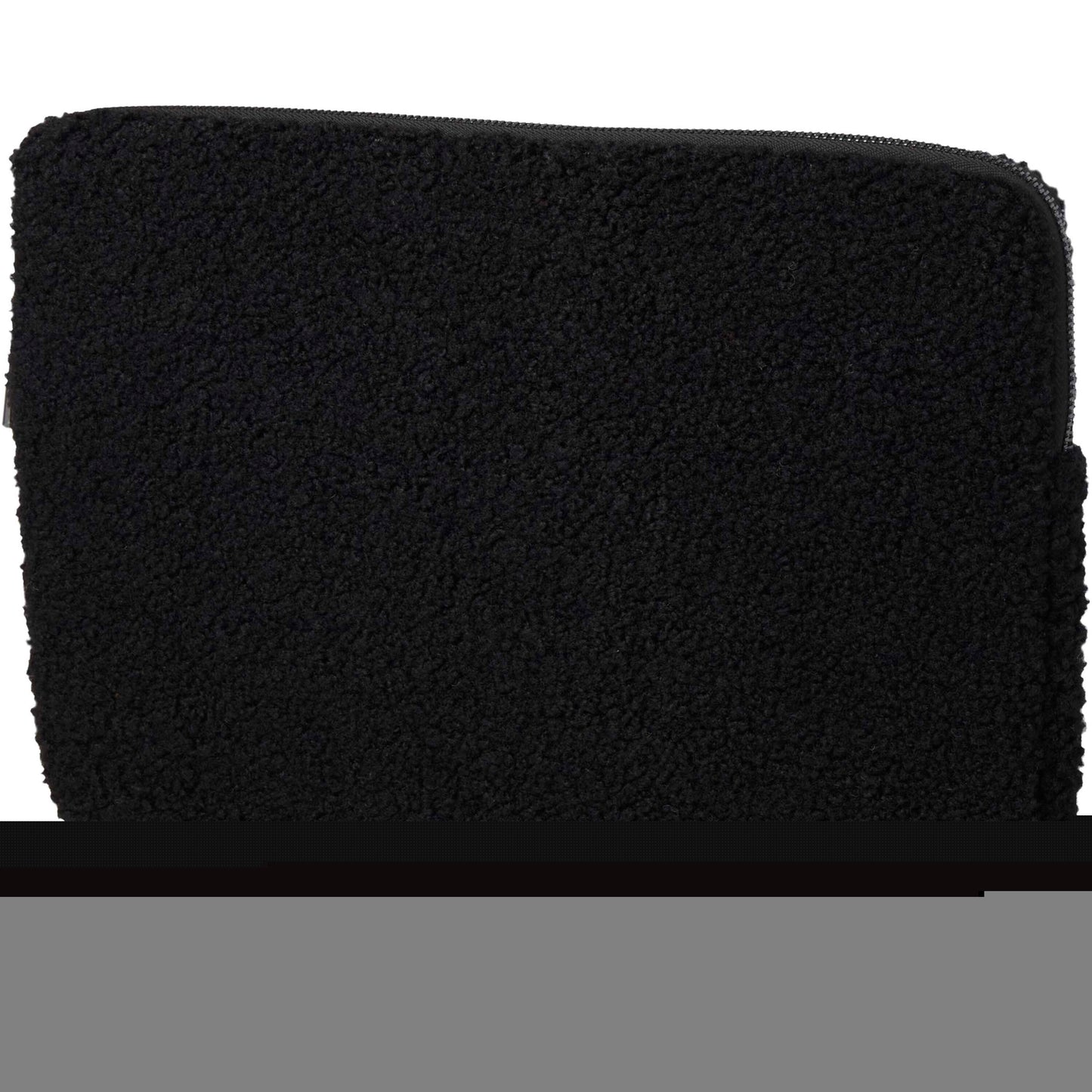 Bear 13" laptopfodral av GRS-återvunnen sherpa, 2 l
