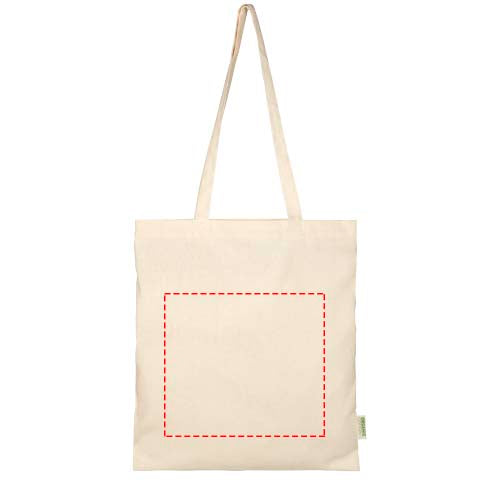 Odisha 140 g/m² tygväska av ekologiskt OCS-material, 7 l