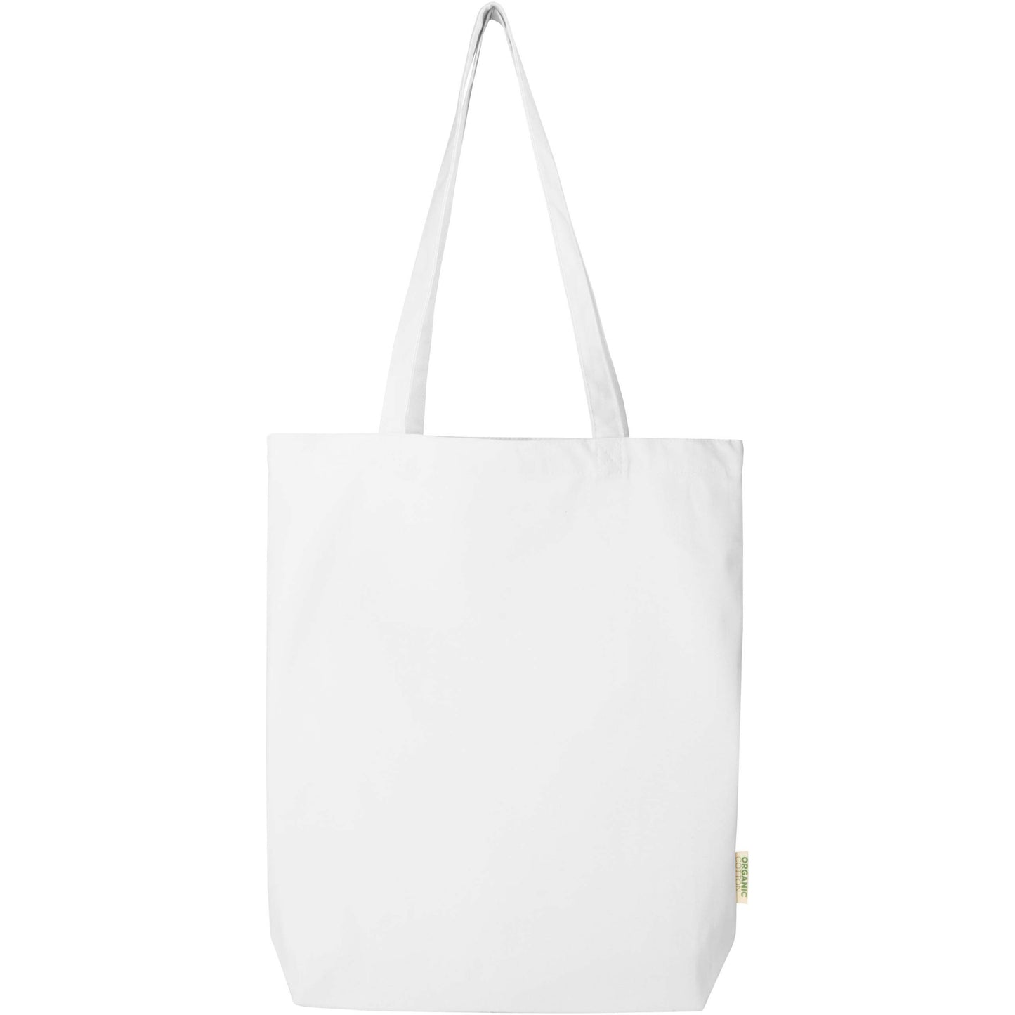 Odisha 180 g/m² tygväska av ekologiskt OCS-material med bred botten, 11 l